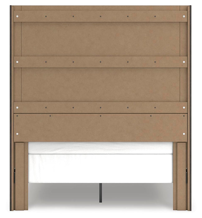 Fraluna Queen Panel Bed, Dresser, Mirror and Nightstand