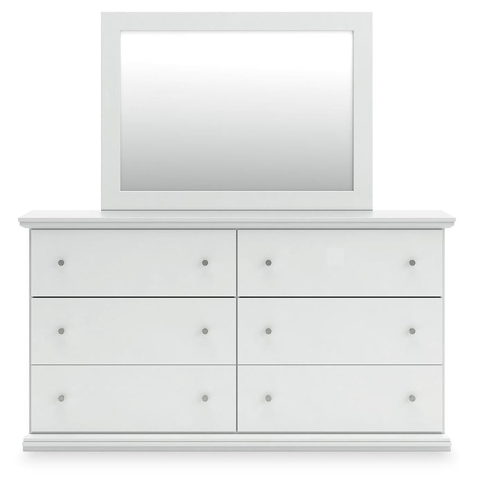 Bostwick Shoals Full Panel Bed, Dresser, Mirror and Nightstand