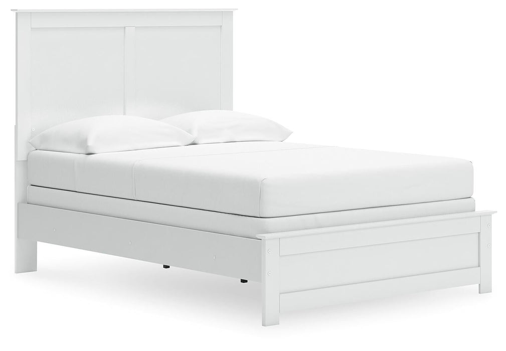 Bostwick Shoals Full Panel Bed, Dresser, Mirror and Nightstand