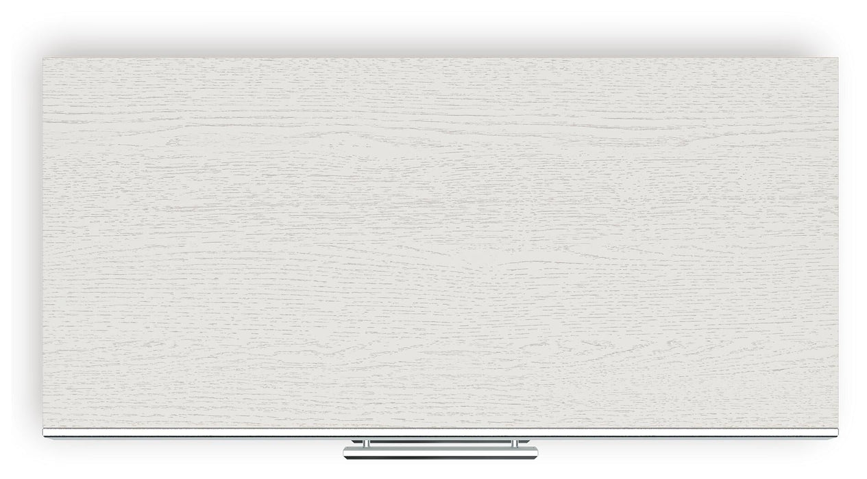 Zuraleus King Upholstered Panel Platform Bed, Dresser, Mirror, Chest and Nightstand