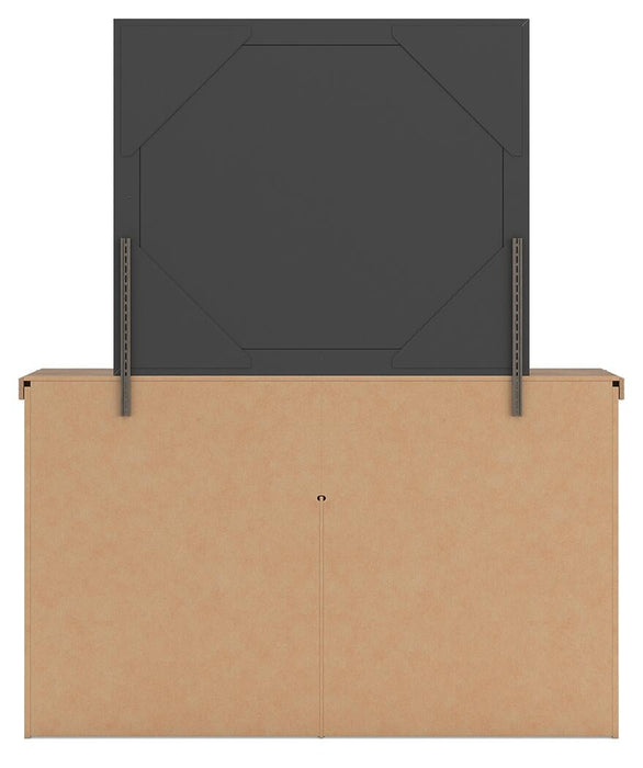 Savonport King Panel Bed, Dresser and Mirror