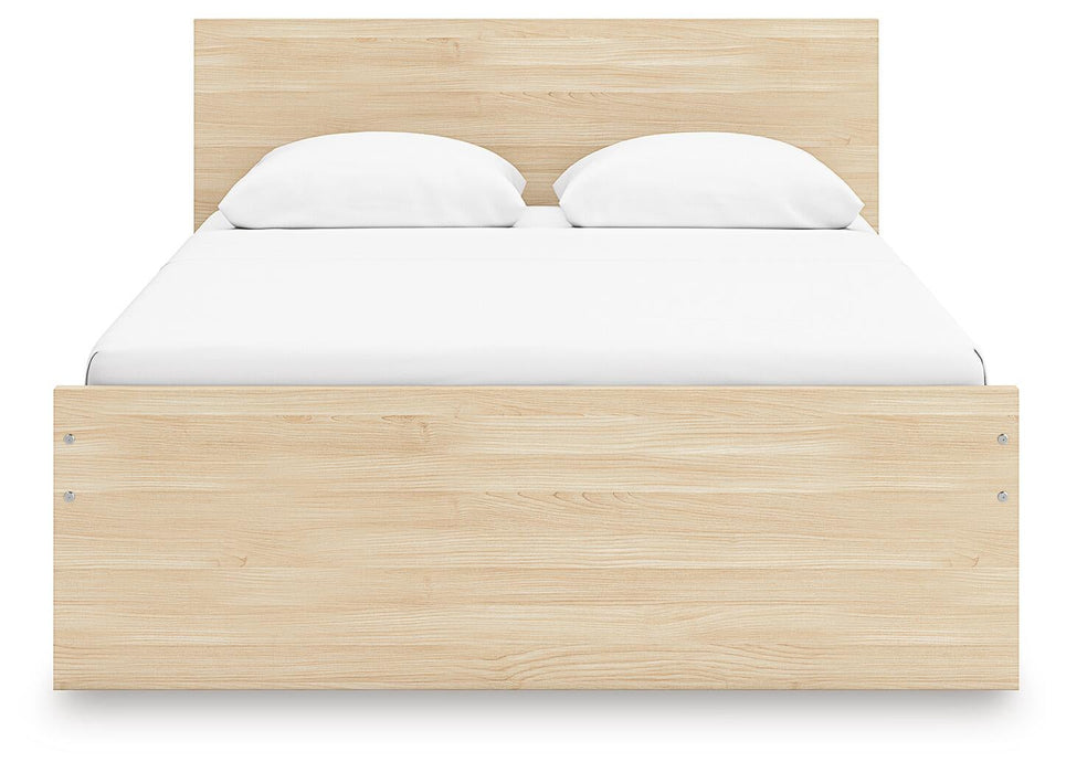 Onita Full Panel Platform Bed with 2 Side Storage