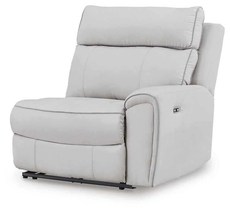 Social Pointe 5-Piece Reclining Sectional with Storage Consoles