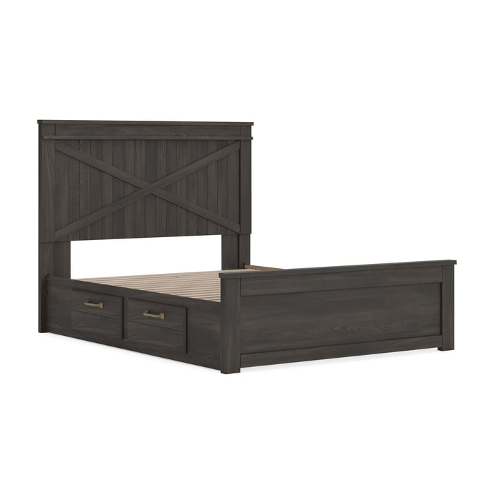 Vonitta Bay Queen Panel Bed with Storage
