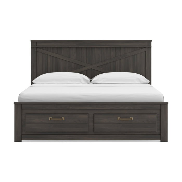 Vonitta Bay King Panel Storage Bed